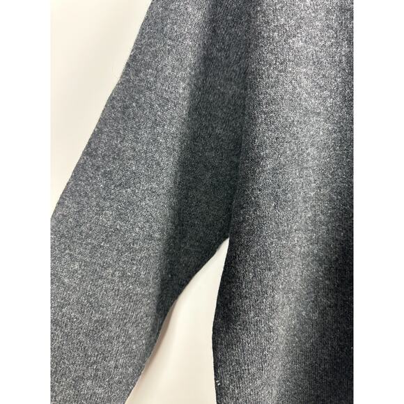 Harry Potter Wizarding World Cardigan Sweater Ravenclaw Lambswool Charcoal Gray - Picture 12 of 13